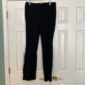 Women’s Black Dress Pants, Bootcut Stretch - 8L